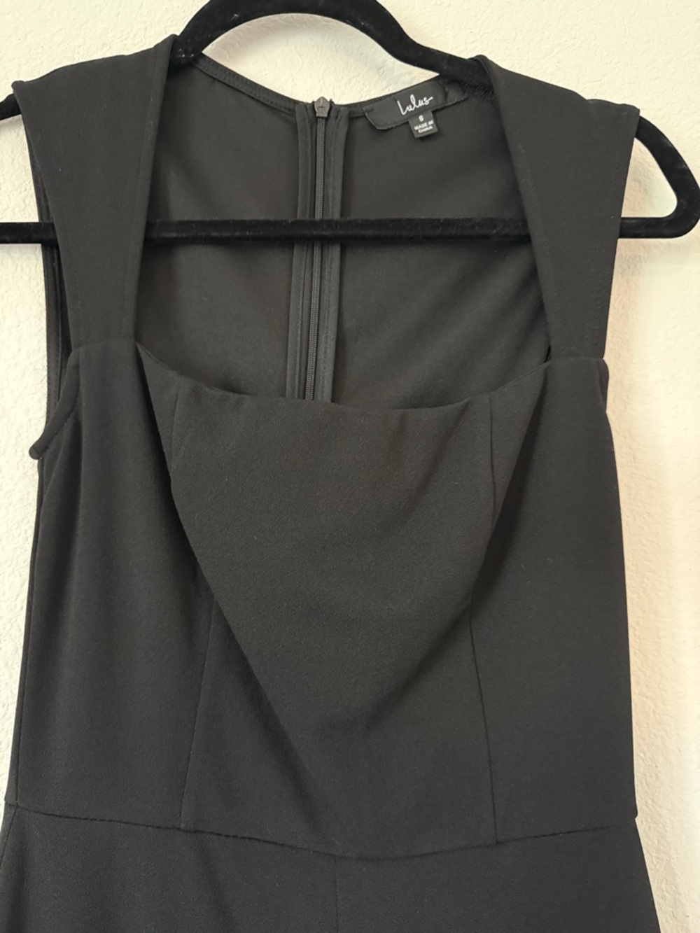 Lulu's Black Sleeveless Wide-Leg Jumpsuit